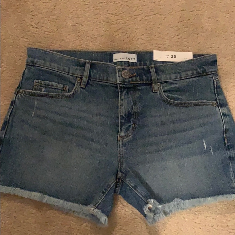 New! Loft Jean shorts